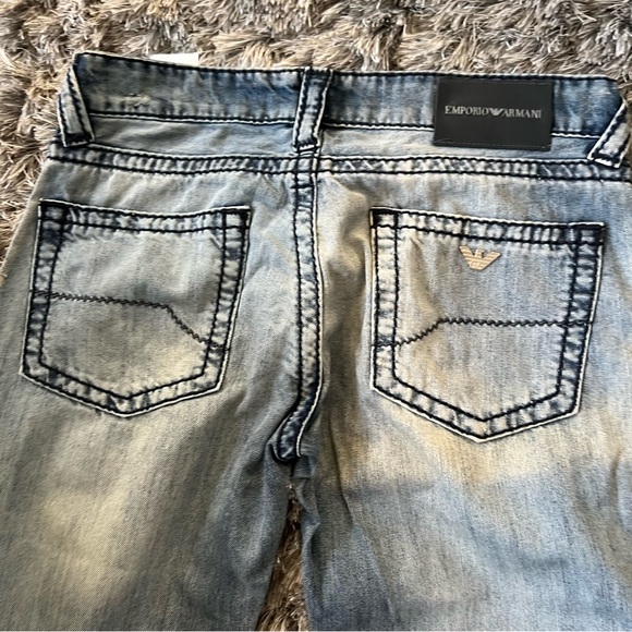 Emporio Armani Brad Easy Fit Men’s Jeans Sz 33 - Picture 8 of 9